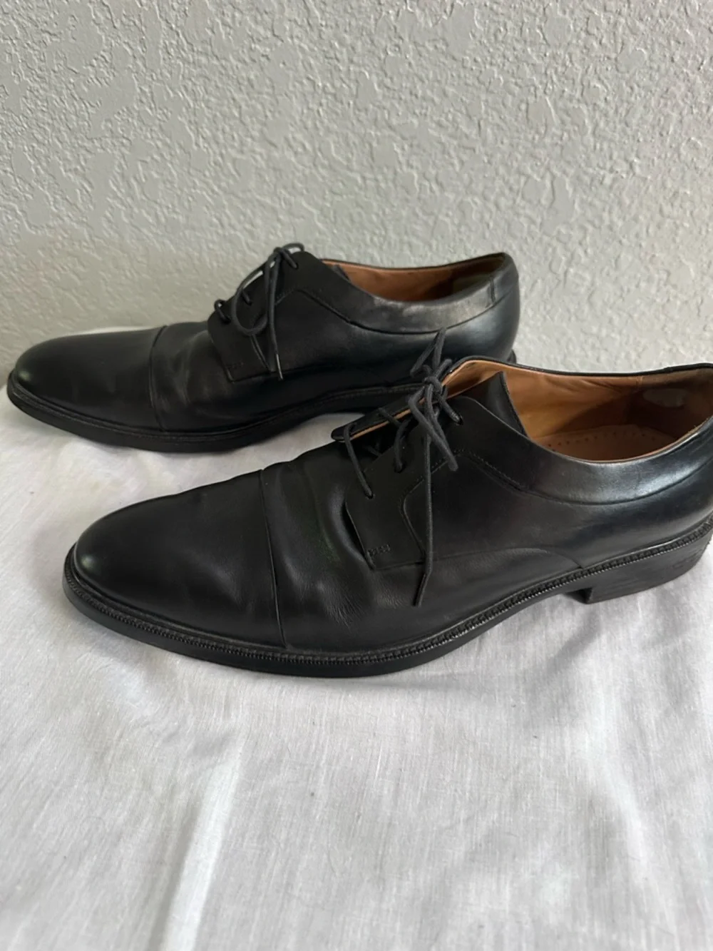 Cole Haan Warren Cap Toe Oxford‎ Black Leather Dress Shoes Men’s Size 11